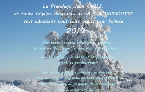 Bonne année 2019