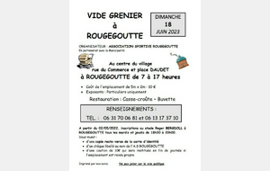 VIDE-GRENIER du 18 juin 